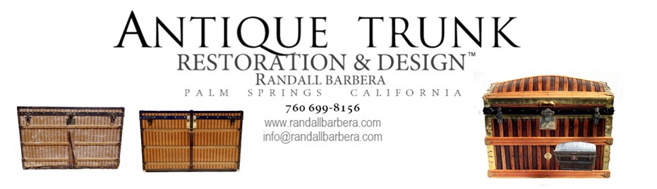 Randall Barbera Antique Trunk Restoration and Design
