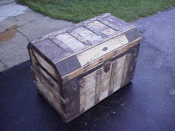 MM Secor trunk in as-found condition