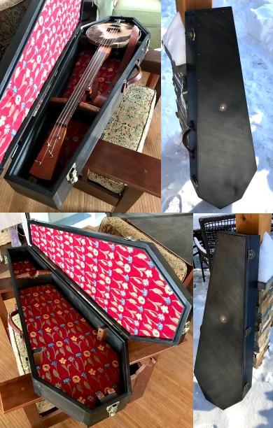 how to refinish an antique steamer trunk