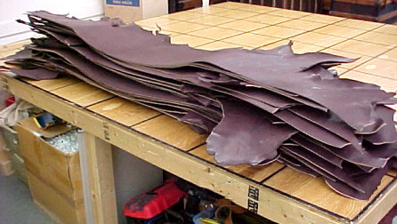 Tooling leather Hides