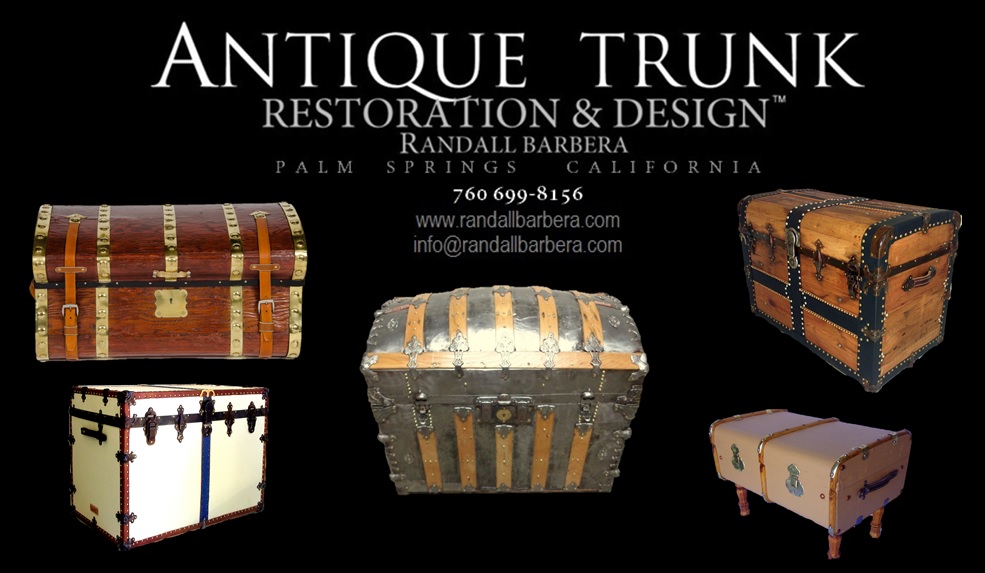 Wardrobe Trunk Conversion  Randall Barbera Antique Trunk Restoration and  Design