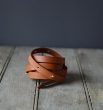 hand crfafted leather goods, made in Maine