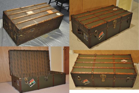 trunk refinished with parts from Brettuns Village