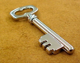 Fancy key for necklace