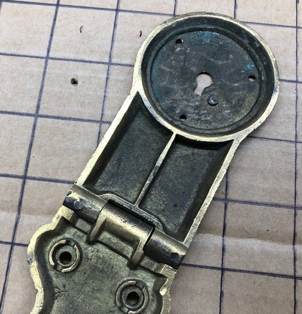 solid brass trunk lock for sale