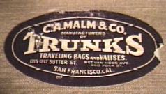 CA Malm & Co Trunk