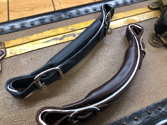 Replacement leather case handles for sale