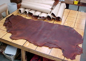 Sunrise WigWam cowhide side leather for sale