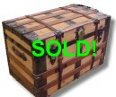 pine wood antique trunk for sale