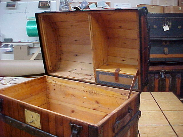 Refinished antique trunks for sale