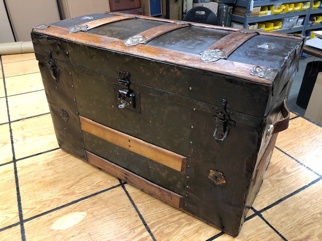 Restored antique trunk for sale