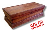 restored antique wooden toolbox for sale