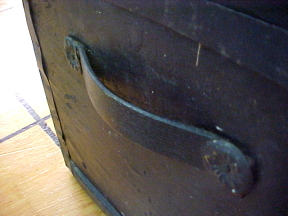 an old trunk to be fixed up, for sale