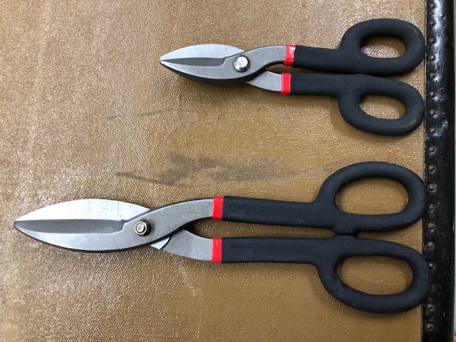metal shears for cutting brass sheet, on sale