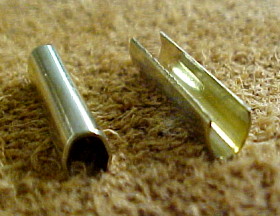 Brass Edge Clip Decorations for Leather Crafts or Book Binding