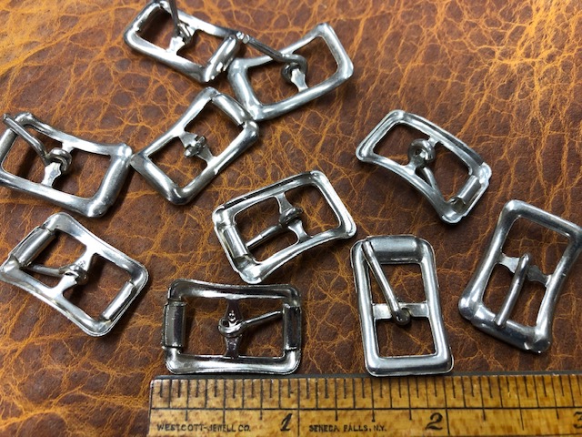 Center Bar Belt Buckle for 3/8 in Straps: Belt Buckle, Strap Buckle, and  Belt Keeper Products