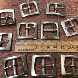 stamped brass buckles