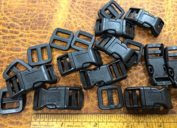 black buckles for narrow straps