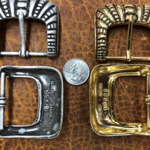 cool belt buckles in two finishes