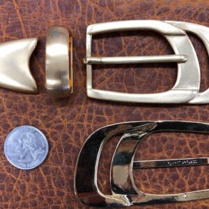 bright brass belt buckle sets on sale