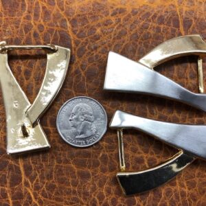 nickel and brass belt buckles for sale