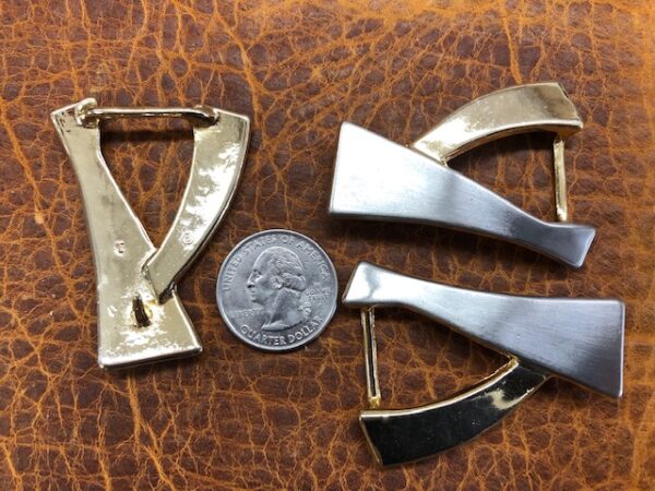 nickel and brass belt buckles for sale