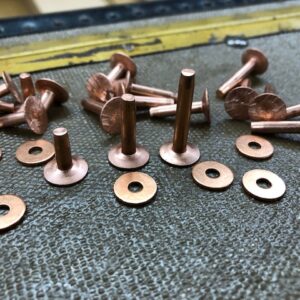Copper Rivets and Burrs
