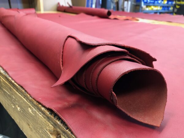 soft red leathers for making handbags
