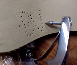 Eyelet Setting Pliers with a bag of eyelets, Brettuns Village