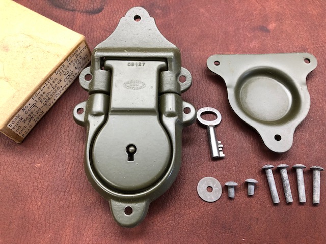 Genuine US Army Issue Footlocker Locks with Key, Brettuns Village