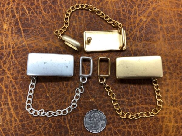 buckle and keeper set in nickel or brass