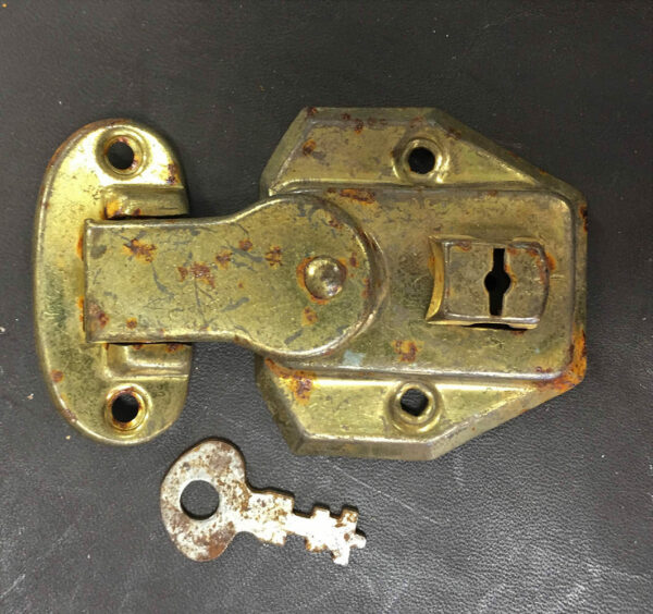 Old Stock Original Small Locks with Keys for Doll Trunks or Boxes
