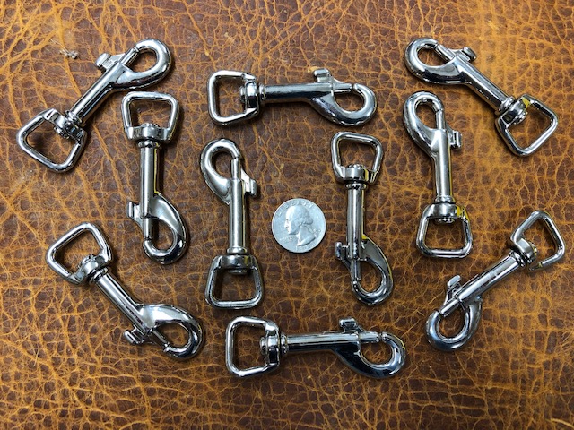 1/2-inch Swivel Snaps for Dog Leashes or Straps: Carabiners, Clips