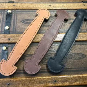 Large leather handles for steamer trunks - TH-13