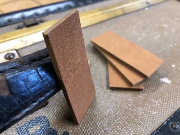 leather hinges for boxes and cases