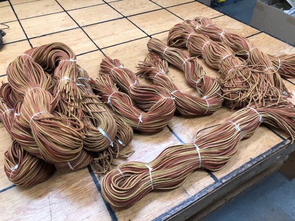 Tan Leather Laces in Lengths from 60 inches up to 108 inches
