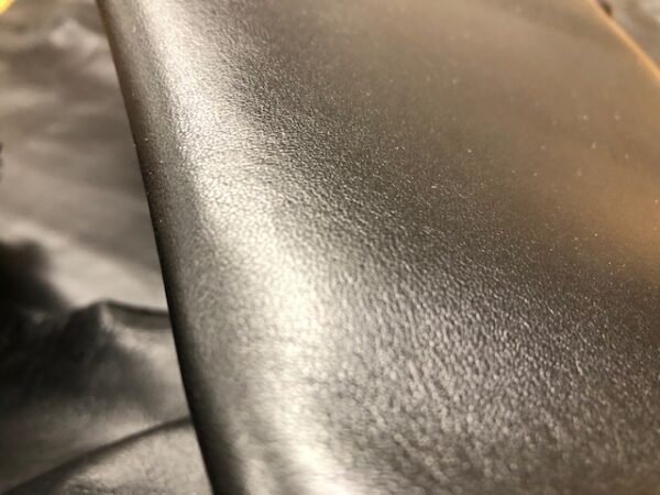 Soft Thin Smooth and Very Black Leather Hides, Sheep Napa hides sold one at a time or in sets