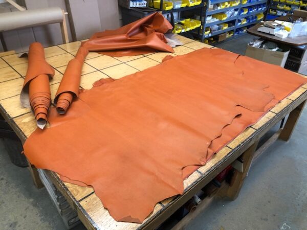 LARGE Sides of Basketball Leather for Making Historically Correct Basketball Related Stuff