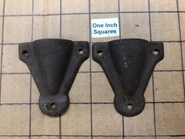 Old Stock Trunk Parts Receiver Dowels Pair from the 1930s