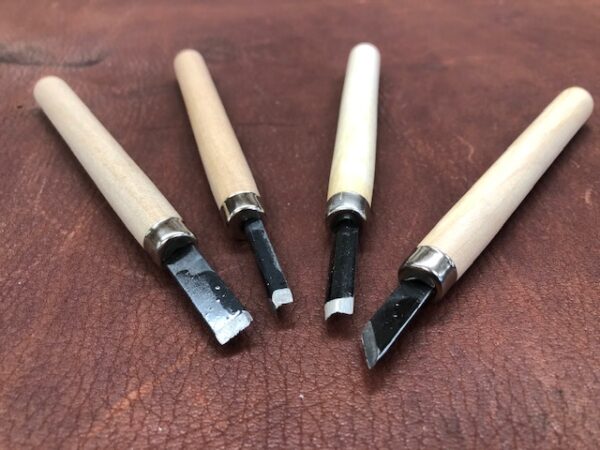 Small set of chisels for wood or leather craft carving, only $10 with free USA shipping!