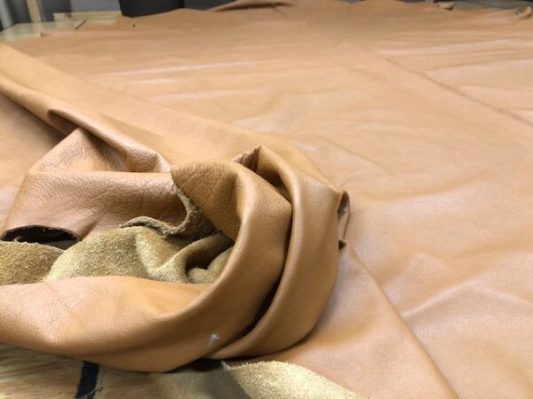 sunset tan leather hide on sale