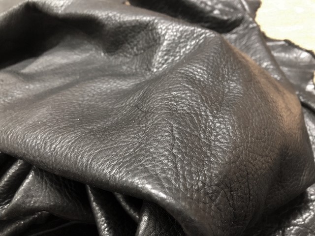 Clearance 317: Soft Black Garment Leather Panels | Brettuns Village ...