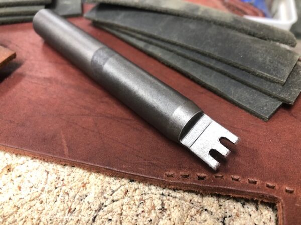 The BV Three Prong Leather Craft Thonging Chisel