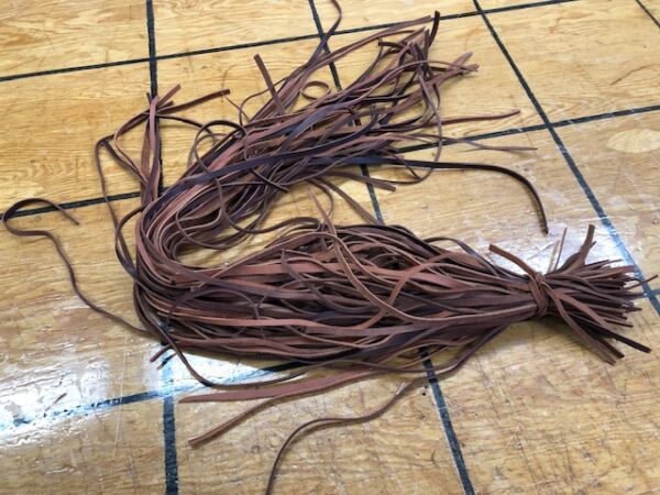 Leather Hide Clearance Sale 1821 2 Pounds of Saddle Strings