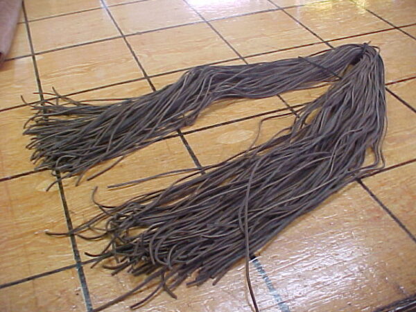 Bundle of 95 Dark Brown Leather Laces 72 Inches Long Each