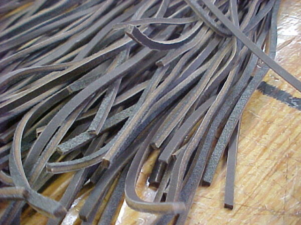 Bundle of 95 Dark Brown Leather Laces 72 Inches Long Each