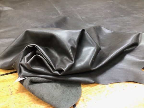 Clearance Leather Hide: Carbon Whole USA Cattlehide