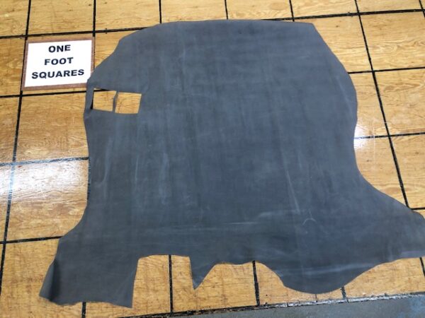 Leather Hide Clearance Sale Item 1825 Gray Double Butt