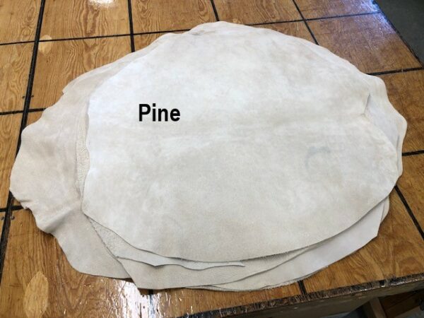 Pig Skin Suede Leather Hides in Many Colors with Free USA shipping