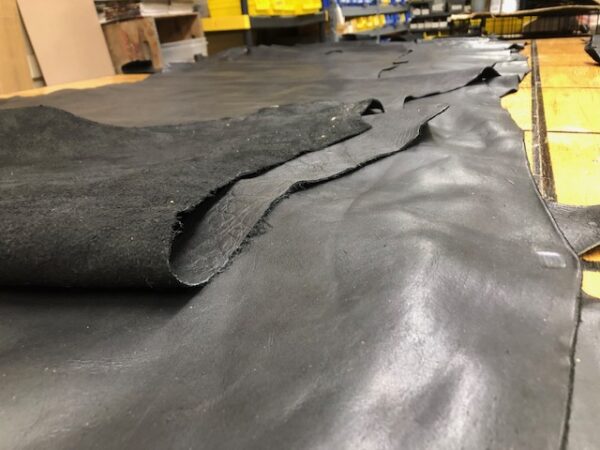Black Slicker Sides are 4 to 5 ounces per square foot with Regular temper